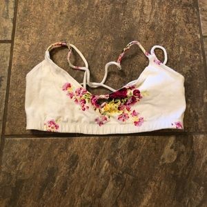 Spiritual Gangster Floral Bra Medium